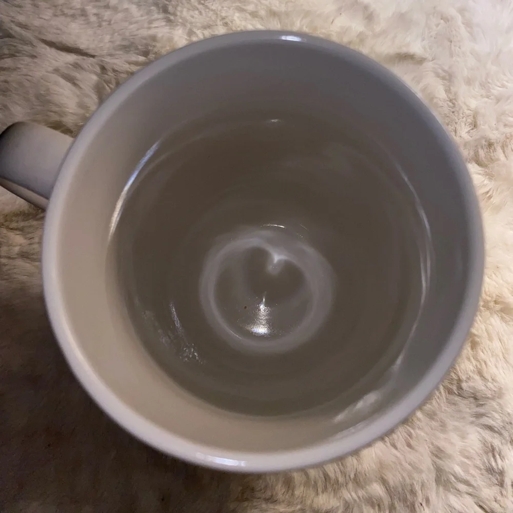 50%offw❤️ TAG Coffee Tea Mug Cup Ivory let it be cottagecore farmhouse shabby